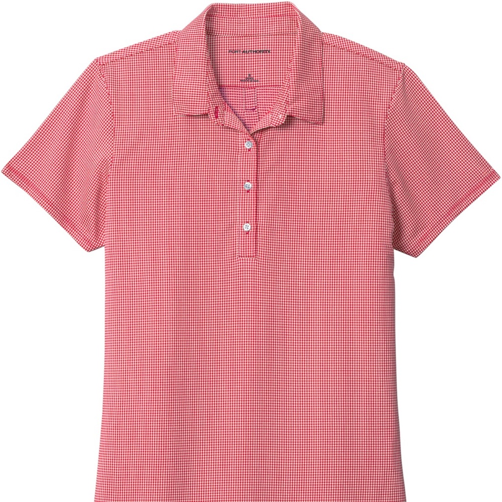 Port Authority ® Ladies Gingham Polo